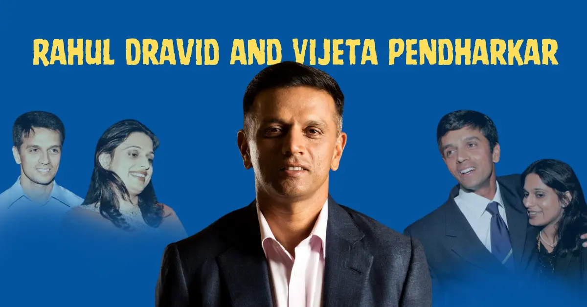 Rahul Dravid and Vijeta Pendharkar